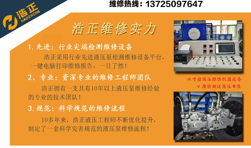FH至尊液压泵维修中心